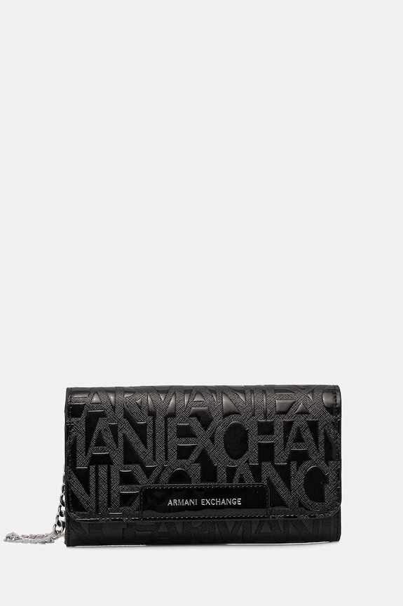 Peněženka Armani Exchange hladký černá XW000358.AF17290