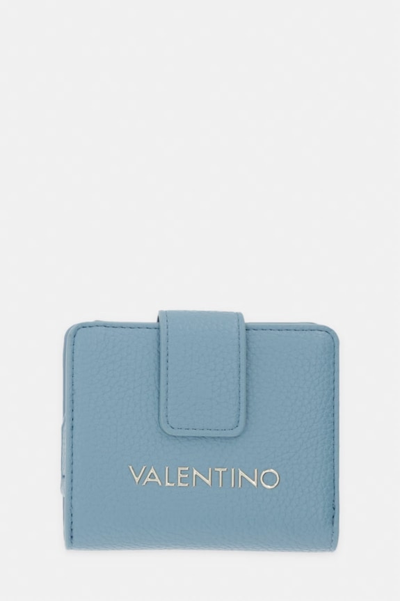 Valentino Bags peňaženka dámska z imitácie kože ALEXIA modrá VPS5A8215