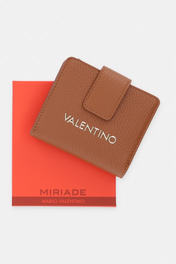 Valentino Bags peňaženka dámska z imitácie kože ALEXIA VPS5A8215 hnedá