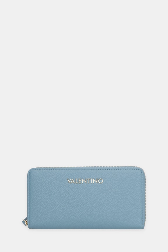 Valentino Bags portfel BRIXTON imitacja skóry licowej niebieski VPS7LX155
