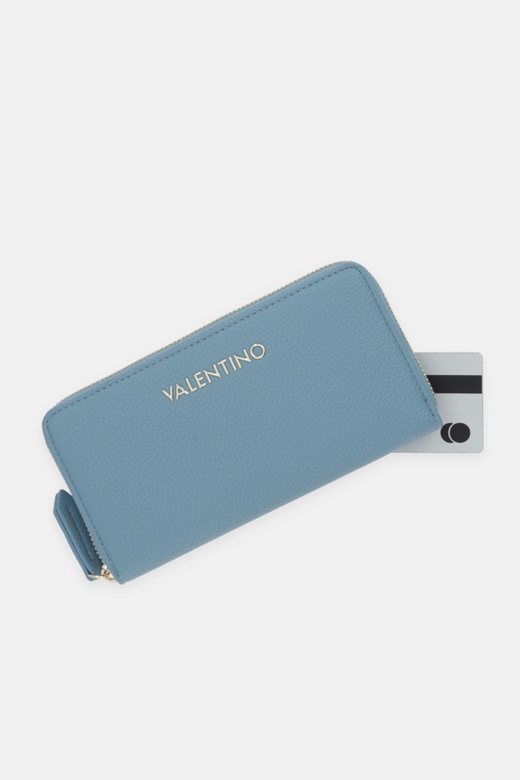Valentino Bags portfel BRIXTON niebieski VPS7LX155