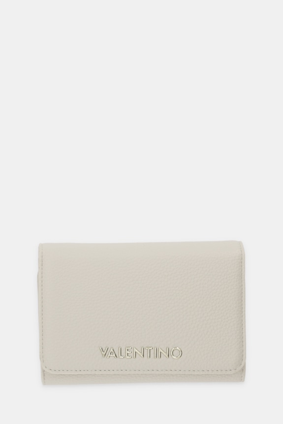 Peňaženka Valentino Bags imitácia kože béžová VPS7LX43