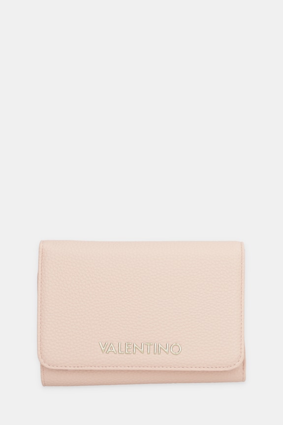 Peňaženka Valentino Bags imitácia kože béžová VPS7LX43