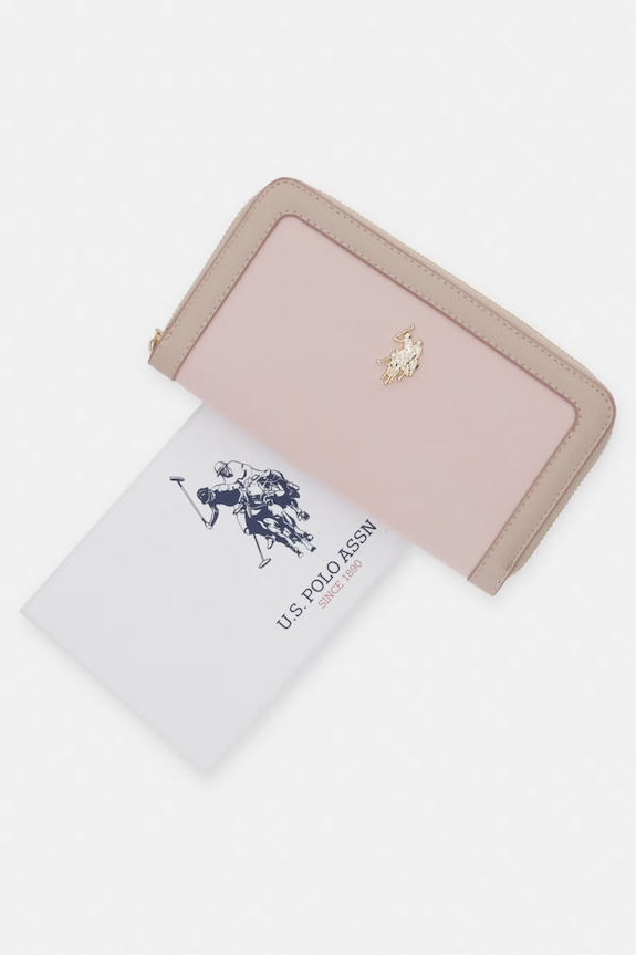 U.S. Polo Assn. portfel damski Houston WEUHU6384WZC różowy
