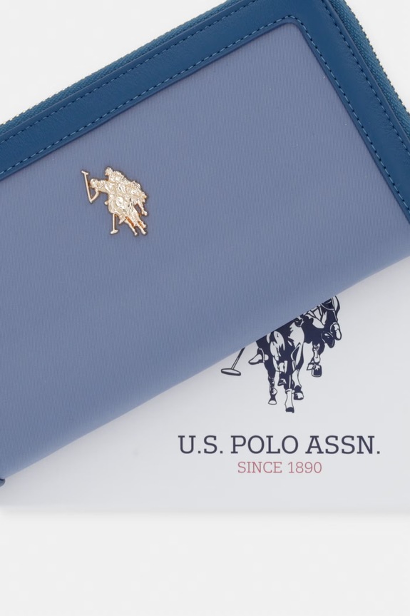 U.S. Polo Assn. peňaženka dámska Houston WEUHU6384WZC modrá