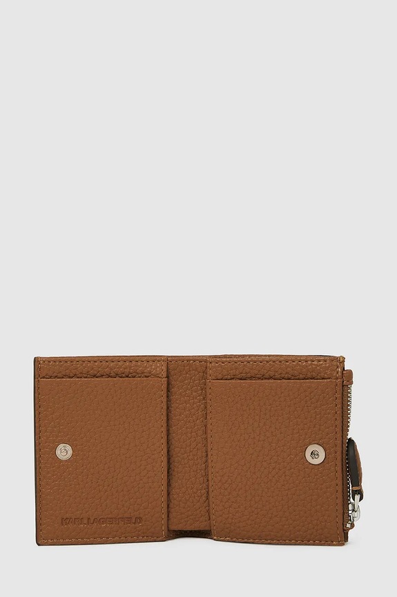 Αξεσουάρ Πορτοφόλι Karl Lagerfeld IKON A4W32005 καφέ