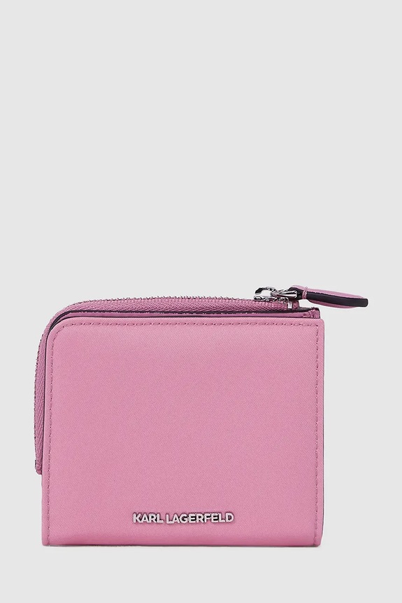Αξεσουάρ Πορτοφόλι Karl Lagerfeld IKON A4W32012 ροζ