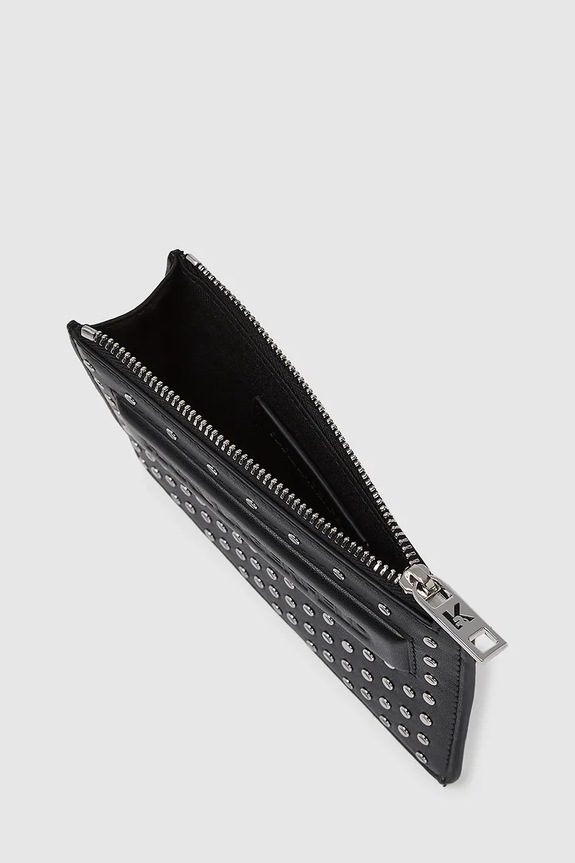 Аксессуары Кожаный кошелек Karl Lagerfeld IKON A4W32028 чёрный