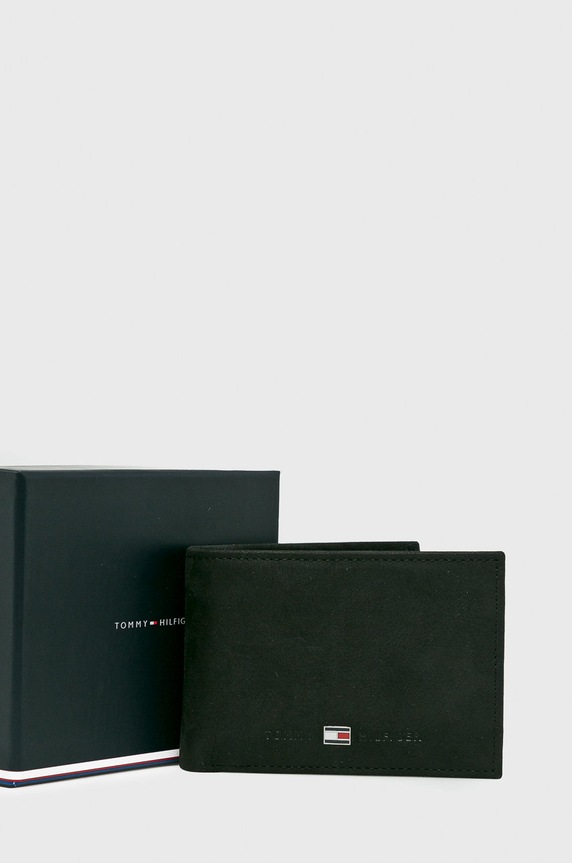 Tommy Hilfiger - Δερμάτινο πορτοφόλι Johnson Mini AM0AM00662