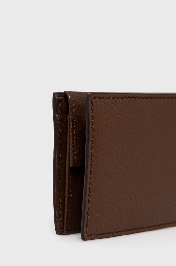 Tiger Of Sweden Portfel skórzany U69380006Z brązowy AA00