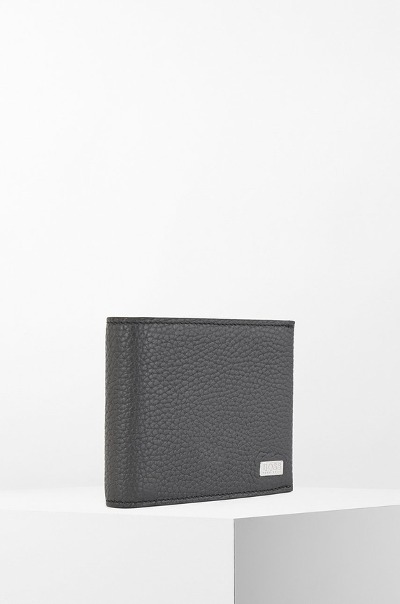BOSS Portfel skórzany 50441646.NOS czarny 50441646.NOS