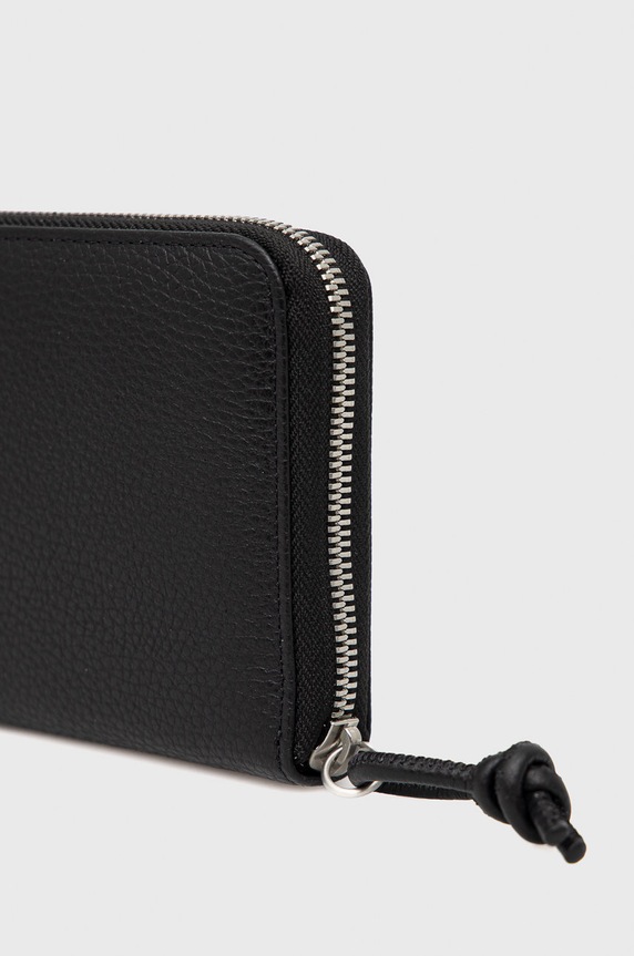 Kožená peňaženka Emporio Armani Y4R169.Y068E.NOS čierna AA00