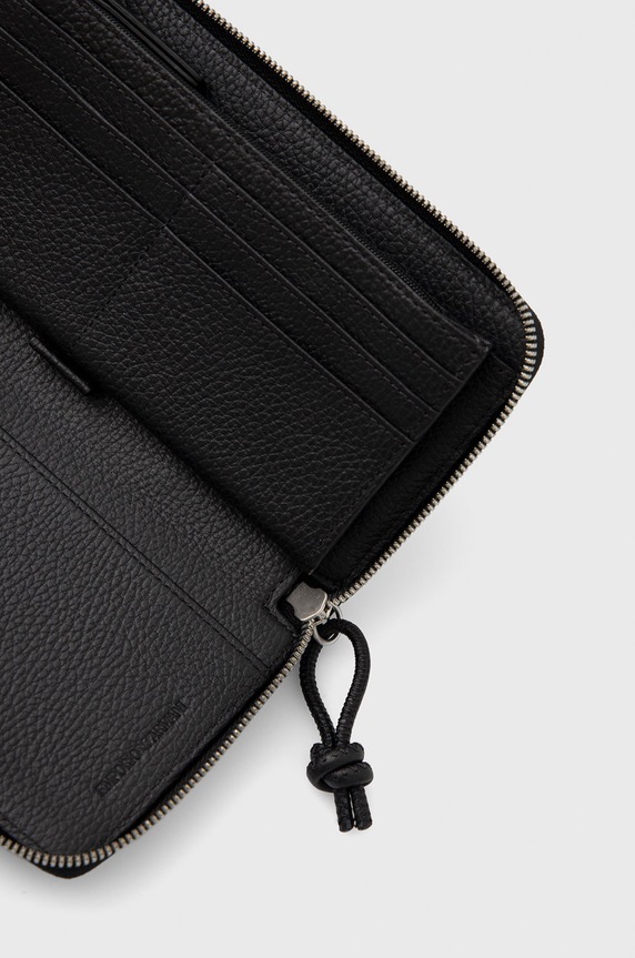 Doplnky Kožená peňaženka Emporio Armani Y4R169.Y068E.NOS čierna
