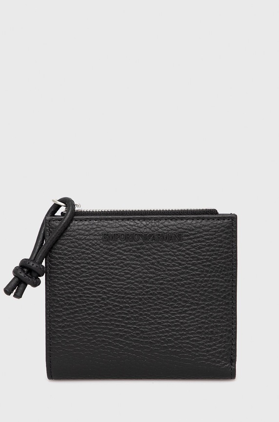 Emporio Armani portofel de piele piele negru Y4R262.Y068E.NOS