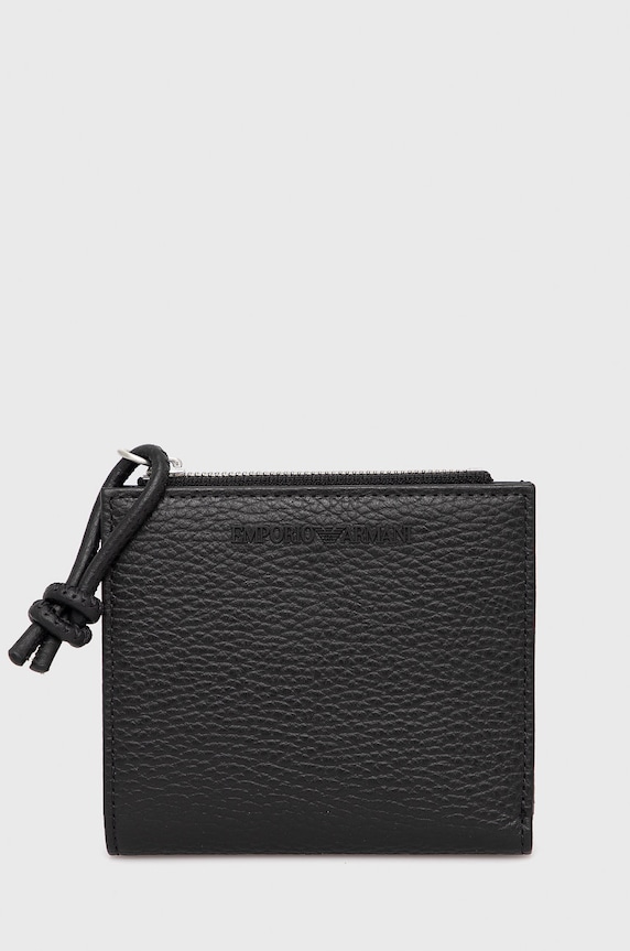 Emporio Armani portofel de piele piele negru Y4R262.Y068E.NOS