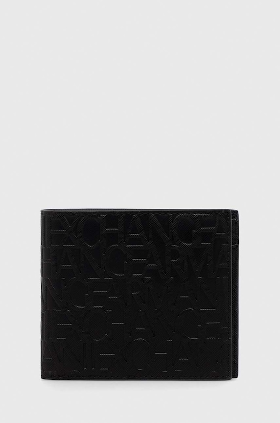 Peněženka Armani Exchange imitace kůže černá 958098.CC838.NOS