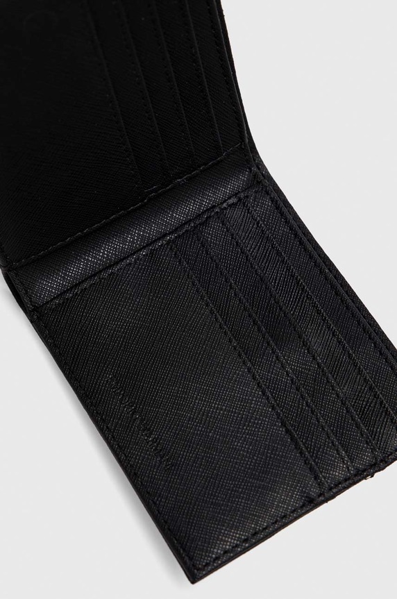 Kiegészítők Emporio Armani bőr pénztárca és kártyatartó Y4R237.Y138E.NOS fekete