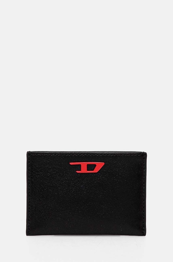 Diesel bőr kártya tok RAVE CARD CASE kártyatartó fekete X09904.P3738