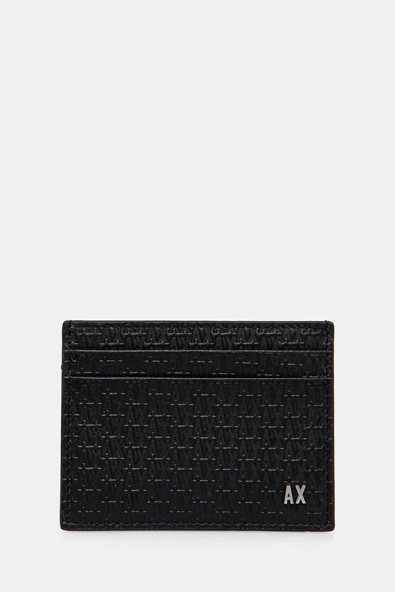 Kožni etui za kartice Armani Exchange etui za kartice crna 958053.4R847.NOS