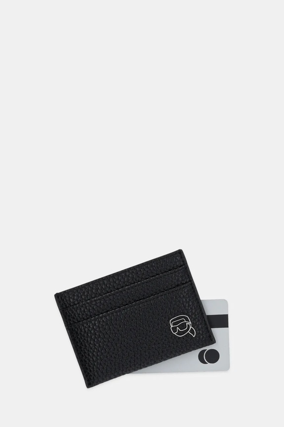 Akcesoria Karl Lagerfeld etui na karty K/ICON A3M32049 czarny