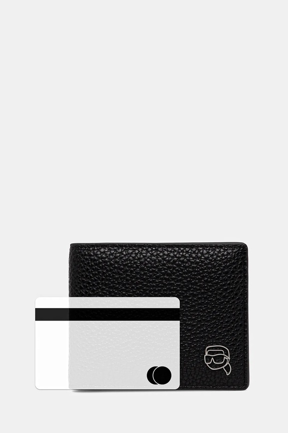 Karl Lagerfeld portofel K/ICON negru A3M32056