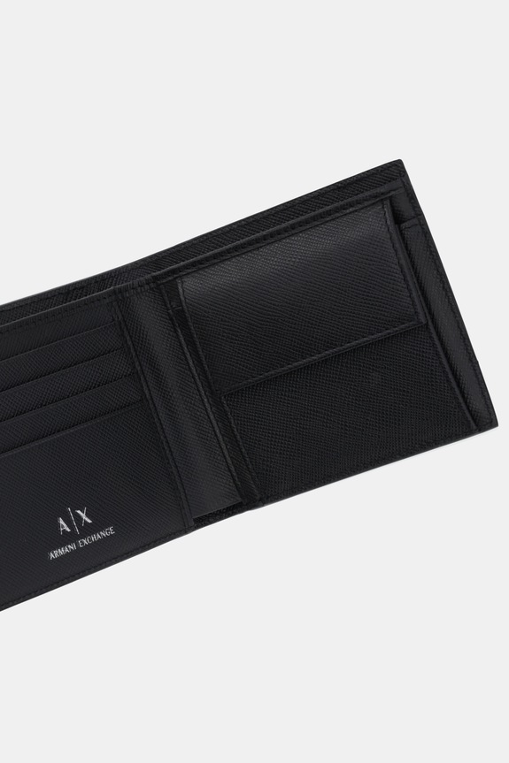 Armani Exchange portofel de piele negru XM000167.AF12702.NOS