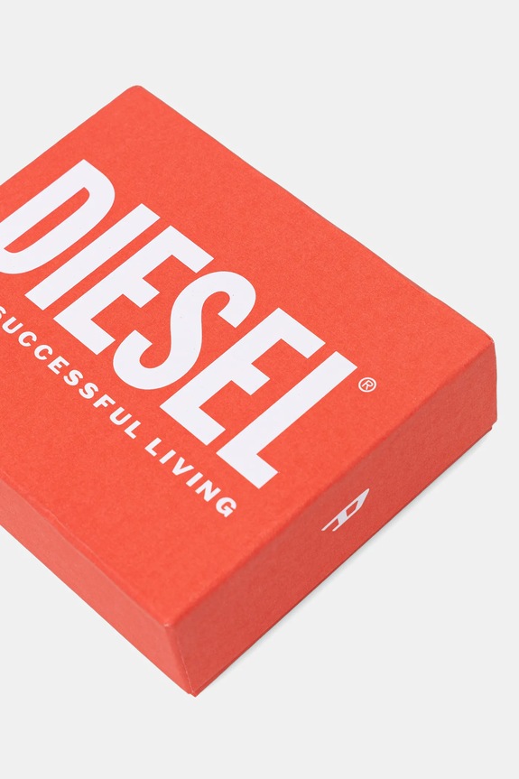 Diesel portfel skórzany HISSU EVO HISSU EVO X10300.P0685 szary