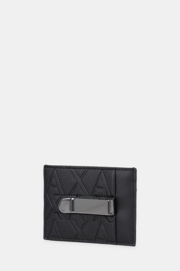 Puzdro na karty Armani Exchange XM000880.AF12133.NOS čierna AA00