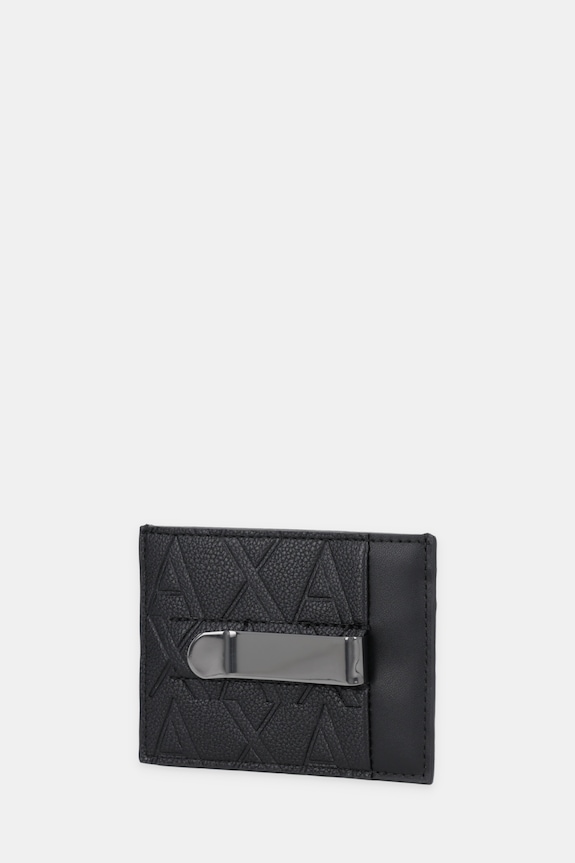 Puzdro na karty Armani Exchange XM000880.AF12133.NOS čierna AA00
