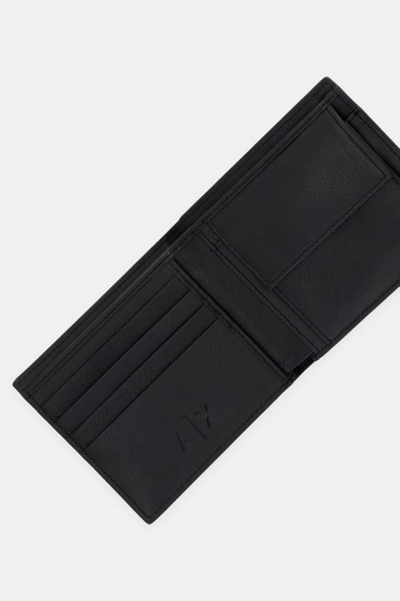 Accesorii Armani Exchange portofel pentru bărbați, din piele XM000167.AF22541.NOS negru