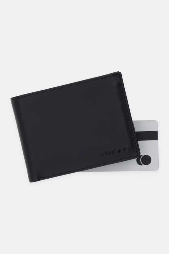 Valentino Bags portofel pentru bărbați, din piele MANDRIN negru VPP8UD15