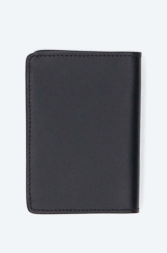 A.P.C. carcasă din piele Stefan PXAWV.H63158 negru AA00