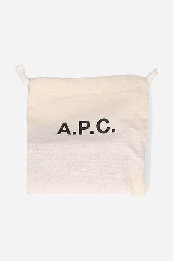 A.P.C. leather wallet Compact Lois PXBLH.H63453 black