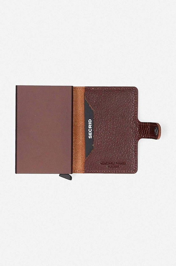 Secrid wallet MVG.ESPRESSO.BROWN maroon AA00
