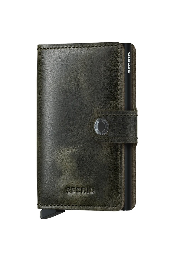 Secrid portfel RFID skórzany brązowy MV.Vintage