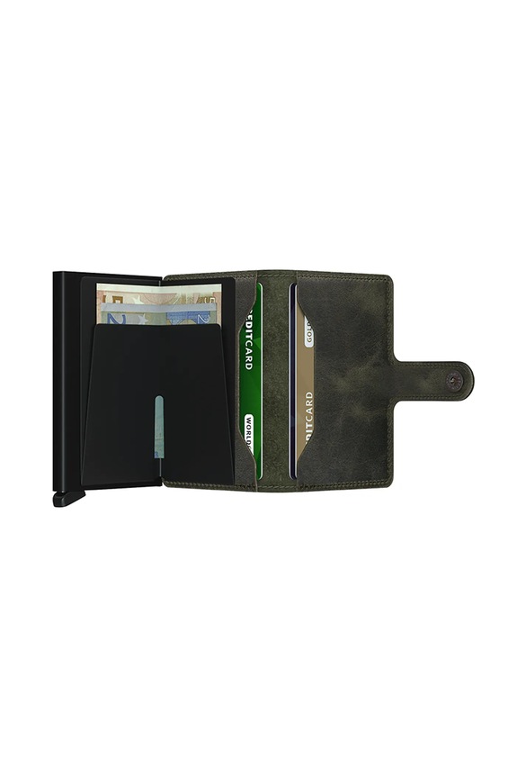 Akcesoria Secrid portfel RFID skórzany MV.Vintage brązowy
