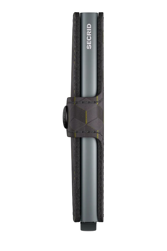 Secrid portofel OPTICAL MOP.BLACK.TITANIUM gri