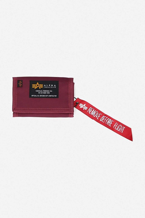 Alpha Industries wallet Crew Wallet 196928 184 textile red 196928.184
