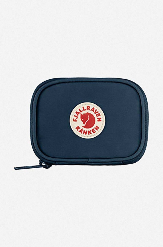 Fjallraven portfel Kanken Card Wallet tekstylny granatowy F23780.560
