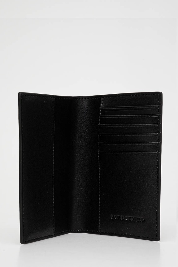 Θήκη διαβατηρίου Karl Lagerfeld μαύρο A1W32085