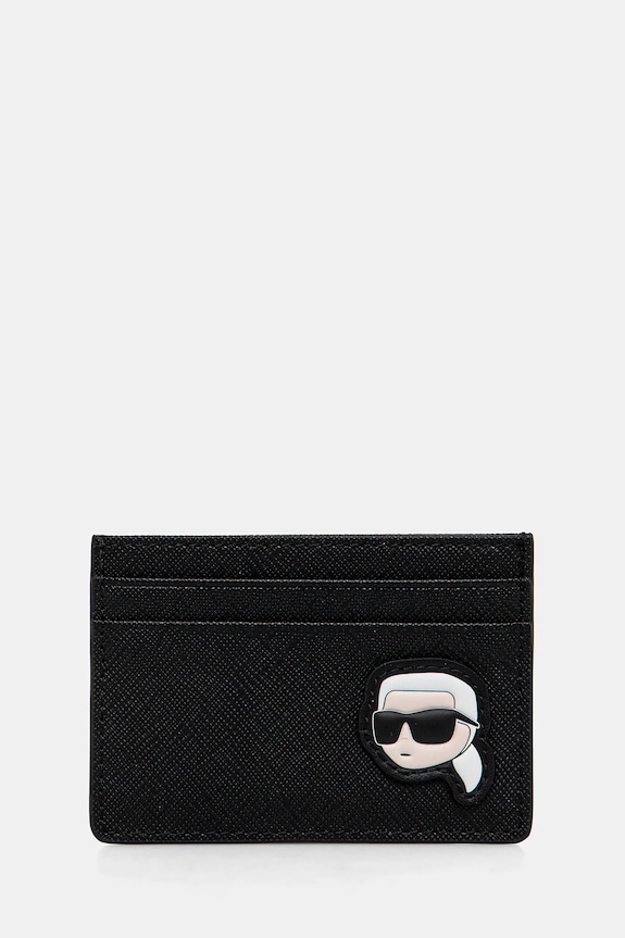 Karl Lagerfeld kártyatartó Planet friendly fekete A1M32023