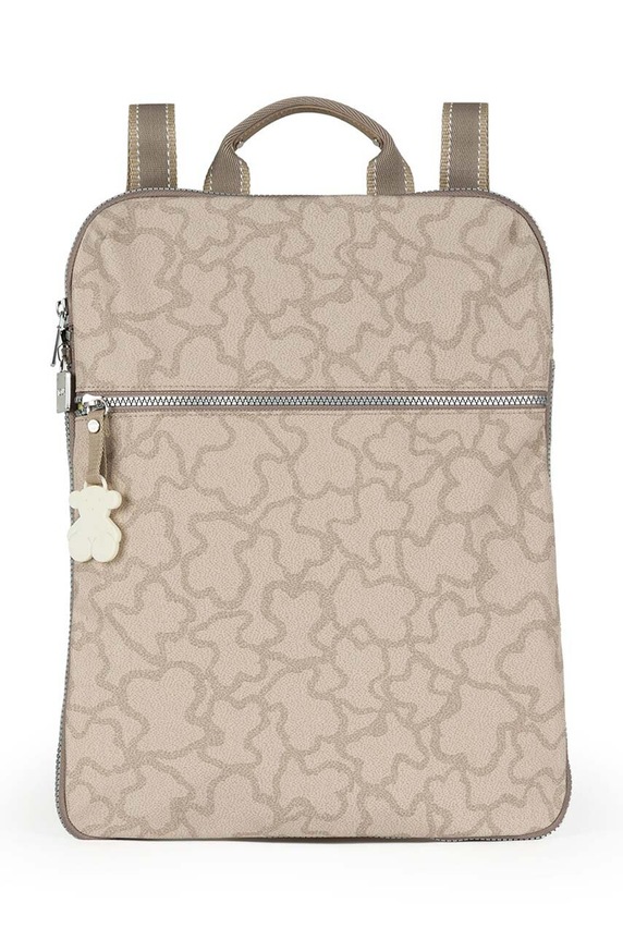 Tous zaino stampa all-over beige 2001038148
