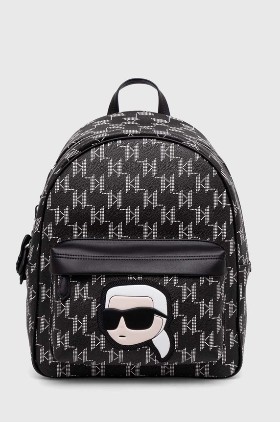 Ruksak Karl Lagerfeld vzorovaný čierna 240W3088