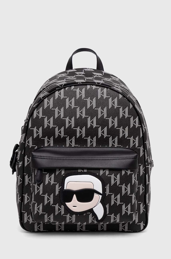 Ruksak Karl Lagerfeld vzorovaný čierna 240W3088