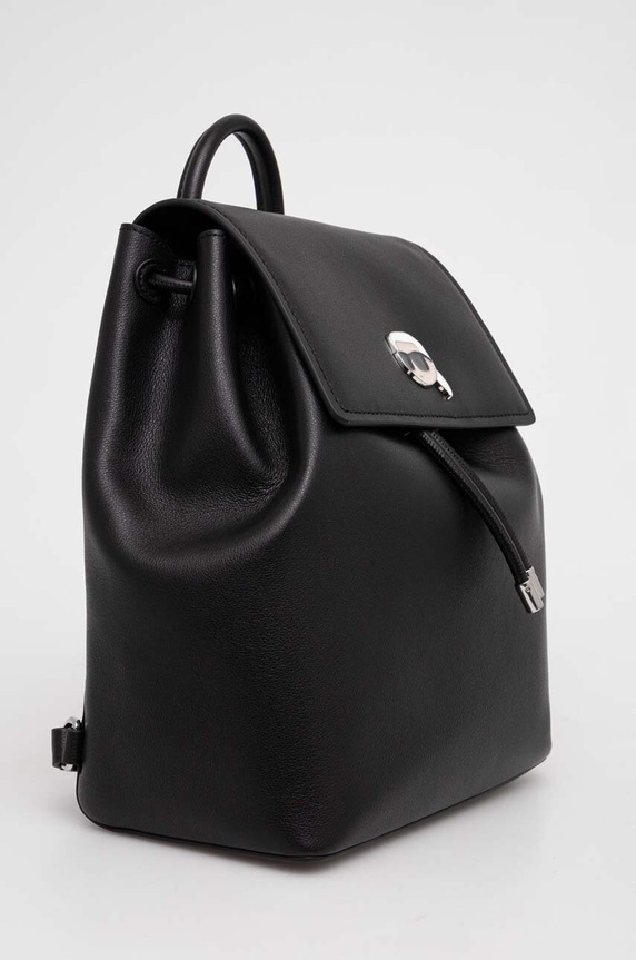 Karl Lagerfeld plecak skórzany 240W3082 czarny AA00