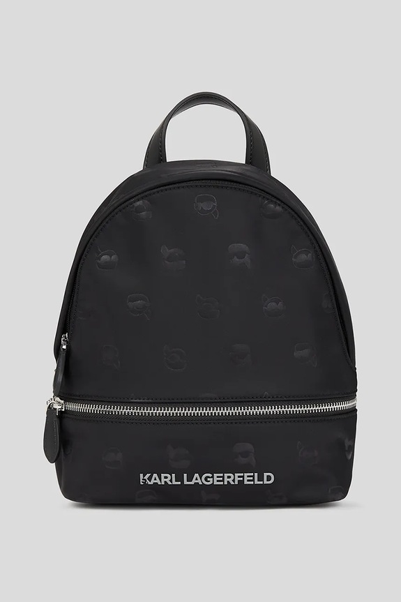 Batoh Karl Lagerfeld IKON jemný vzor černá A3W30122