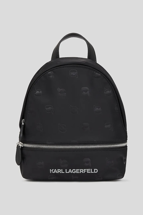 Batoh Karl Lagerfeld IKON jemný vzor černá A3W30122