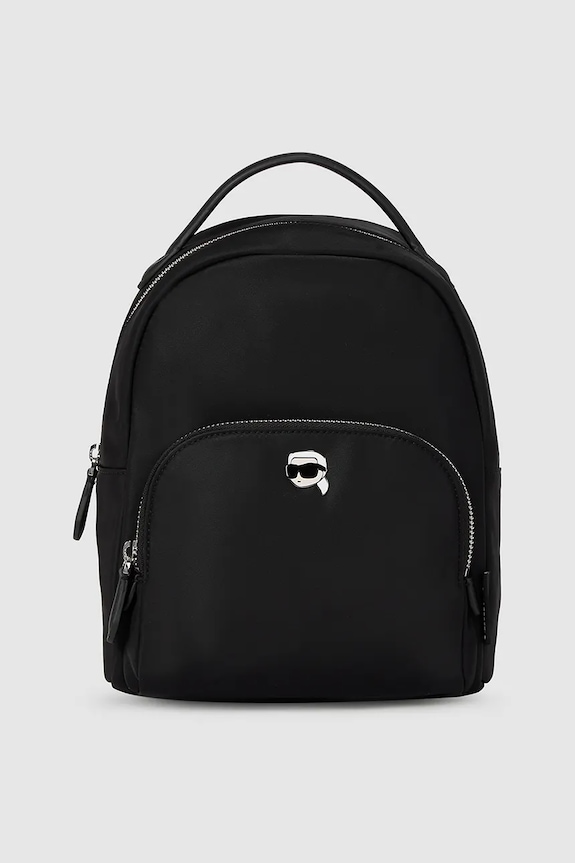 Ruksak Karl Lagerfeld IKON bez uzorka crna A4W30251