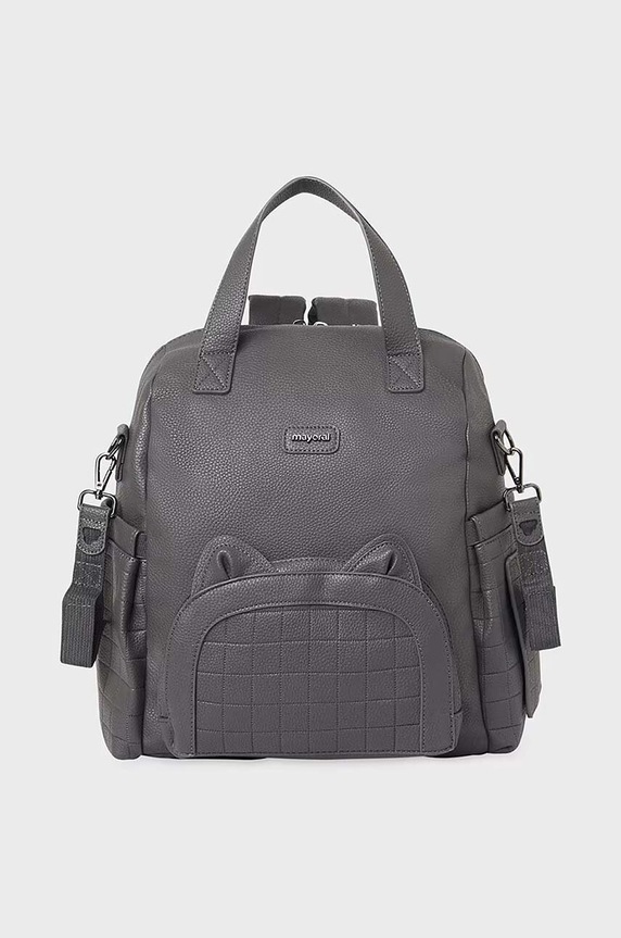 Mayoral Newborn gyerek hátizsák szintetikus bőr szürke 19802.1L.NEWBORN