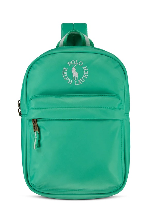 Detský ruksak Polo Ralph Lauren jednofarebný zelená 9AR155